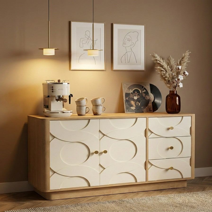 Caviro 2 Door 3 Drawers